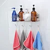 chrome shower caddy with hook